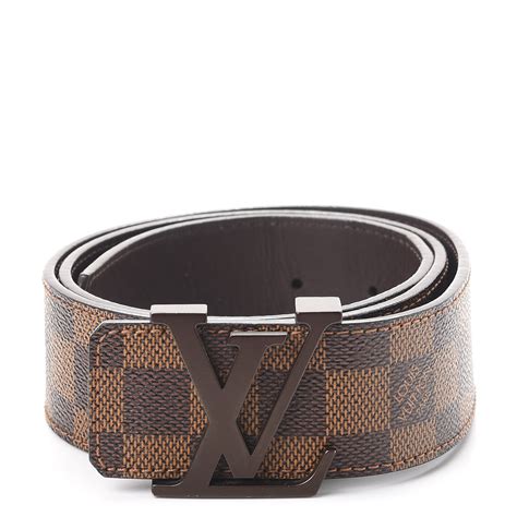 lv belt damier ebene